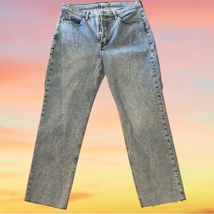 NWT Old Navy High Waisted Straight Leg Button Fly Denim Size 14